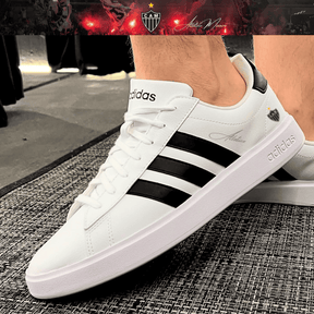 Exclusivo: Tênis Grand Court Signature Customizado Galo ATL Mineiro + *BRINDE 1x Caneca Oficial* - EDIÇÃO LIMITADA