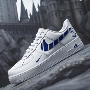 Exclusivo: Tênis NK Air Force e Dunk Low White Customizados de HP + *BRINDE 1x Caneca Oficial* - EDIÇÃO LIMITADA