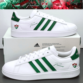 Exclusivo: Tênis Grand Court e VL Court 3.0 Signature Customizado do Fluzão + *BRINDE 1x Caneca Oficial* - EDIÇÃO LIMITADA