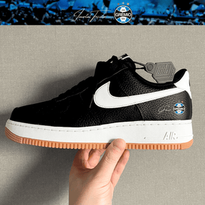 Exclusivo: Tênis Air Force White Black Obsidian Signature Customizado do Grêmio + *BRINDE 1x Caneca Oficial* - EDIÇÃO LIMITADA