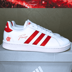 Exclusivo: Tênis Grand Court e VL Court 3.0 Signature Customizado do Mengão CRF + *BRINDE 1x Caneca Oficial* - EDIÇÃO LIMITADA