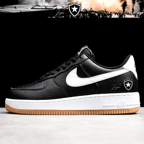 Exclusivo: Tênis Air Force White Black Obsidian Signature Customizado do Glorioso + *BRINDE 1x Caneca Oficial* - EDIÇÃO LIMITADA