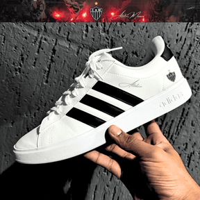 Exclusivo: Tênis Grand Court Signature Customizado Galo ATL Mineiro + *BRINDE 1x Caneca Oficial* - EDIÇÃO LIMITADA