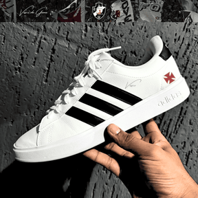 Exclusivo: Tênis Grand Court Signature Customizado Vasco Gigante da Colina + *BRINDE 1x Caneca Oficial* - EDIÇÃO LIMITADA