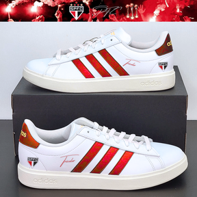 Exclusivo: Tênis Grand Court e VL Court 3.0 Signature Customizado do São Paulo + *BRINDE 1x Caneca Oficial* - EDIÇÃO LIMITADA