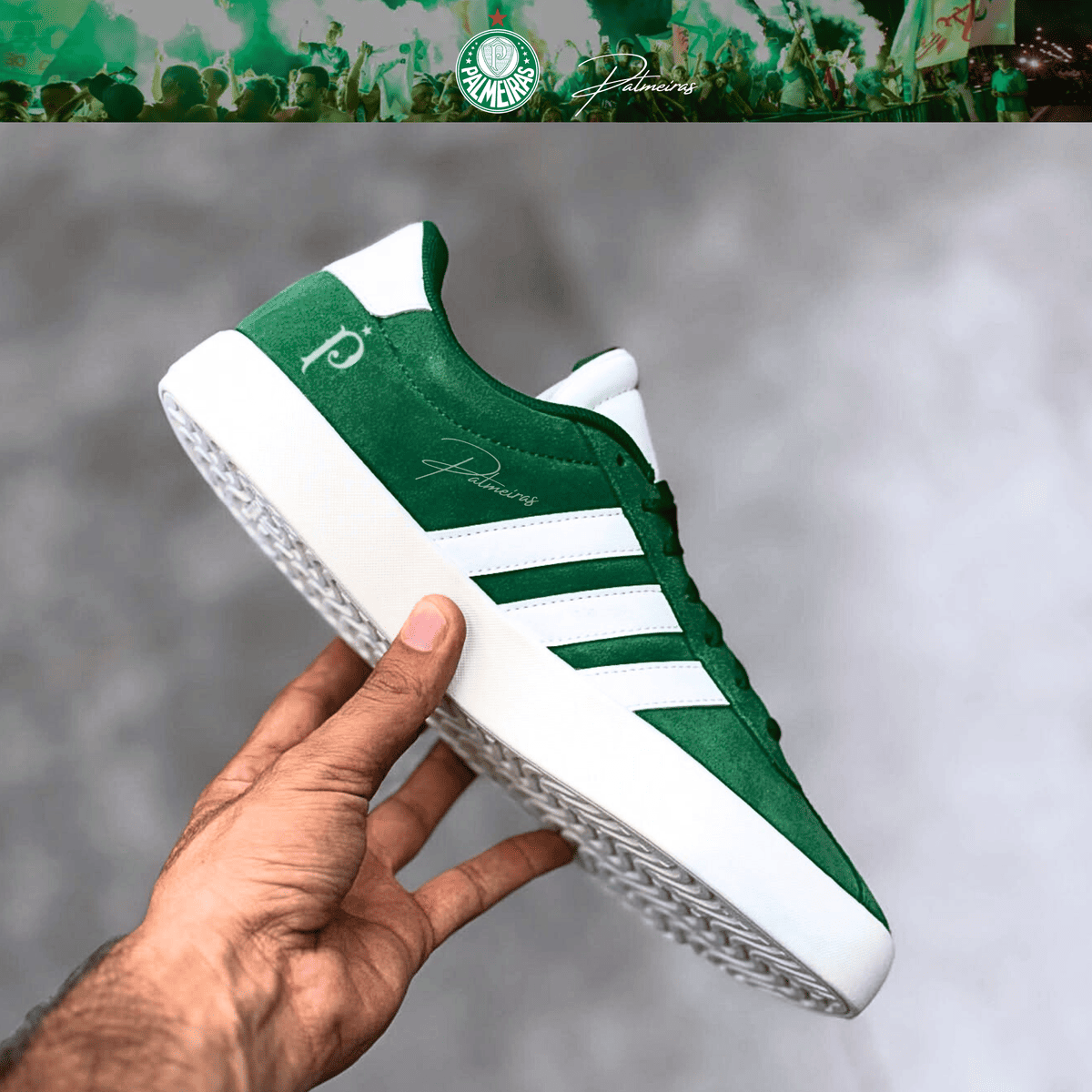 Exclusivo: Tênis Grand Court e VL Court 3.0 Signature Customizado Verdão Palestra Itália + *BRINDE 1x Caneca Oficial* - EDIÇÃO LIMITADA