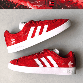 Exclusivo: Tênis Grand Court e VL Court 3.0 Signature Customizado do Mengão CRF + *BRINDE 1x Caneca Oficial* - EDIÇÃO LIMITADA