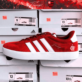 Exclusivo: Tênis Grand Court e VL Court 3.0 Signature Customizado do Mengão CRF + *BRINDE 1x Caneca Oficial* - EDIÇÃO LIMITADA