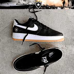 Exclusivo: Tênis Air Force White Black Obsidian Signature Customizado do Glorioso + *BRINDE 1x Caneca Oficial* - EDIÇÃO LIMITADA