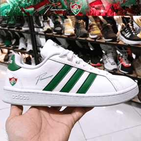 Exclusivo: Tênis Grand Court e VL Court 3.0 Signature Customizado do Fluzão + *BRINDE 1x Caneca Oficial* - EDIÇÃO LIMITADA