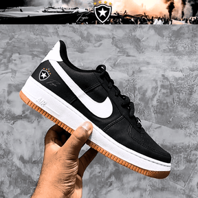 Exclusivo: Tênis Air Force White Black Obsidian Signature Customizado do Glorioso + *BRINDE 1x Caneca Oficial* - EDIÇÃO LIMITADA