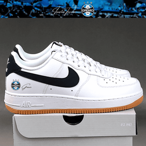Exclusivo: Tênis Air Force White Black Obsidian Signature Customizado do Grêmio + *BRINDE 1x Caneca Oficial* - EDIÇÃO LIMITADA