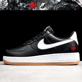 Exclusivo: Tênis Air Force White Black Obsidian Signature Customizado do Vasco + *BRINDE 1x Caneca Oficial* - EDIÇÃO LIMITADA