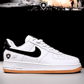 Exclusivo: Tênis Air Force White Black Obsidian Signature Customizado do Glorioso + *BRINDE 1x Caneca Oficial* - EDIÇÃO LIMITADA