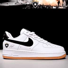 Exclusivo: Tênis Air Force White Black Obsidian Signature Customizado do Glorioso + *BRINDE 1x Caneca Oficial* - EDIÇÃO LIMITADA