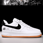 Exclusivo: Tênis Air Force White Black Obsidian Signature Customizado do Santos + *BRINDE 1x Caneca Oficial* - EDIÇÃO LIMITADA