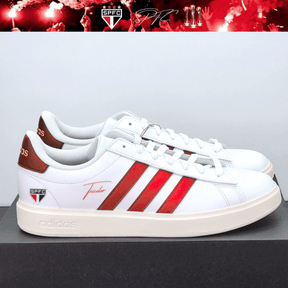 Exclusivo: Tênis Grand Court e VL Court 3.0 Signature Customizado do São Paulo + *BRINDE 1x Caneca Oficial* - EDIÇÃO LIMITADA