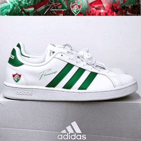 Exclusivo: Tênis Grand Court e VL Court 3.0 Signature Customizado do Fluzão + *BRINDE 1x Caneca Oficial* - EDIÇÃO LIMITADA